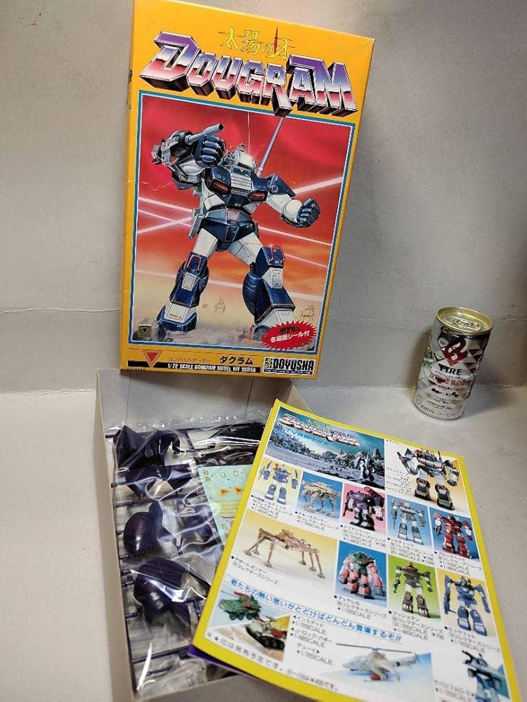 太陽の牙ダグラム 童友社 プラモデル コンバットアーマー 未組立